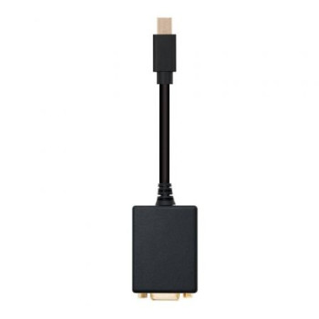 Conversor Nanocable 10.16.0202/ Mini DisplayPort Macho - VGA Hembra/ 15cm/ Negro Conversor Nanocable 10.16.0202/ Mini DisplayPort Macho - VGA Hembra/ 15cm/ Negro