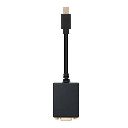 Conversor Nanocable 10.16.0202/ Mini DisplayPort Macho - VGA Hembra/ 15cm/ Negro Conversor Nanocable 10.16.0202/ Mini DisplayPort Macho - VGA Hembra/ 15cm/ Negro