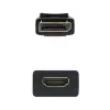 Conversor Nanocable 10.16.0502/ DisplayPort Macho - HDMI Hembra/ 15cm/ Negro Conversor Nanocable 10.16.0502/ DisplayPort Macho - HDMI Hembra/ 15cm/ Negro