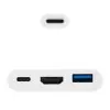 Conversor Nanocable 10.16.4302/ USB Tipo-C Macho - HDMI Hembra/ USB Tipo-C Hembra/ USB Hembra/ 15cm/ Blanco Conversor Nanocable 10.16.4302/ USB Tipo-C Macho - HDMI Hembra/ USB Tipo-C Hembra/ USB Hembra/ 15cm/ Blanco
