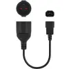 Adaptador Alimentación Nanocable 10.22.0902/ C14 Macho - CEE7 Hembra/ 50cm/ Negro Adaptador Alimentación Nanocable 10.22.0902/ C14 Macho - CEE7 Hembra/ 50cm/ Negro