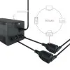 Adaptador Alimentación Nanocable 10.22.0902/ C14 Macho - CEE7 Hembra/ 50cm/ Negro Adaptador Alimentación Nanocable 10.22.0902/ C14 Macho - CEE7 Hembra/ 50cm/ Negro