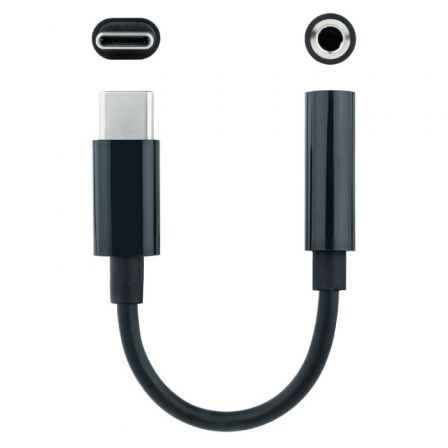Conversor USB Tipo-C Nanocable 10.24.1205/ USB Tipo-C Macho - Jack 3.5 Hembra Conversor USB Tipo-C Nanocable 10.24.1205/ USB Tipo-C Macho - Jack 3.5 Hembra