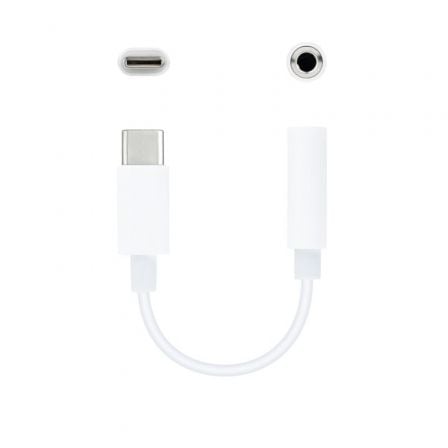Conversor USB Tipo-C Nanocable 10.24.1205-W/ USB Tipo-C Macho - Jack 3.5 Hembra Conversor USB Tipo-C Nanocable 10.24.1205-W/ USB Tipo-C Macho - Jack 3.5 Hembra