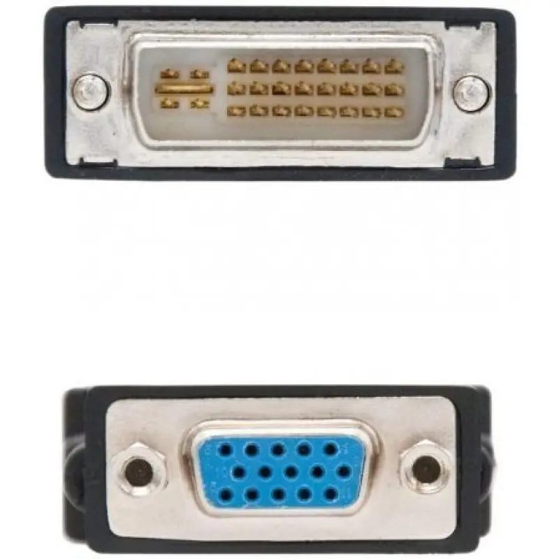 Adaptador Nanocable 10.15.0704/ DVI Macho - VGA Hembra Adaptador Nanocable 10.15.0704/ DVI Macho - VGA Hembra