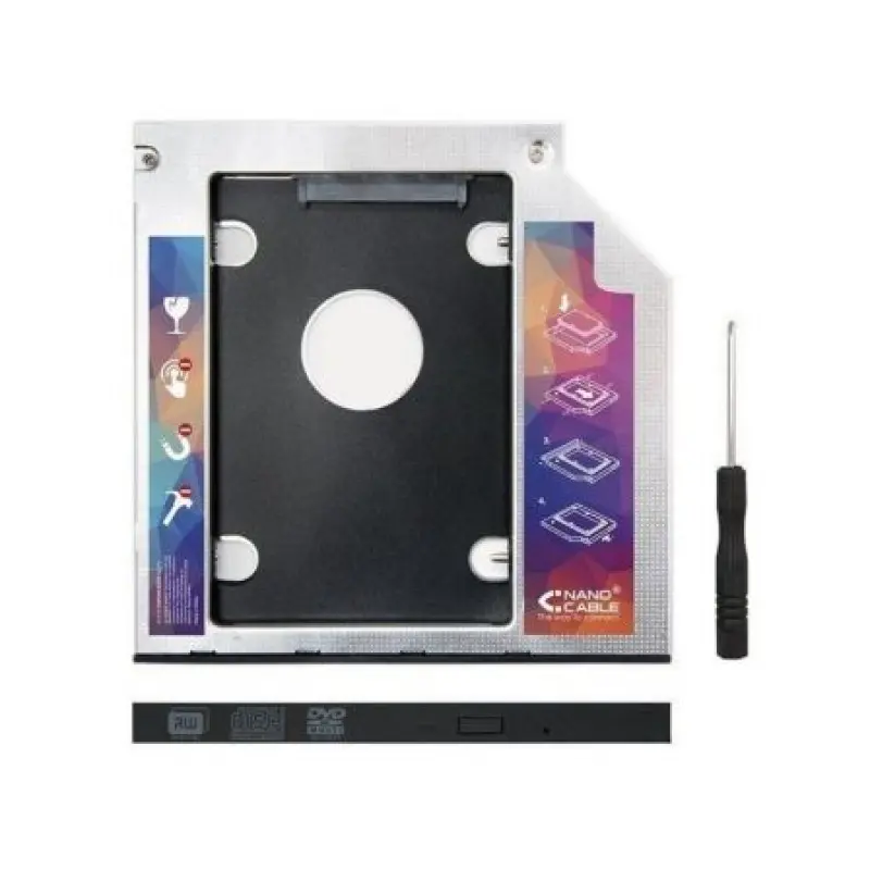 Adaptador Nanocable 10.99.0102 para 1x disco duro de 2.5' Adaptador Nanocable 10.99.0102 para 1x disco duro de 2.5'