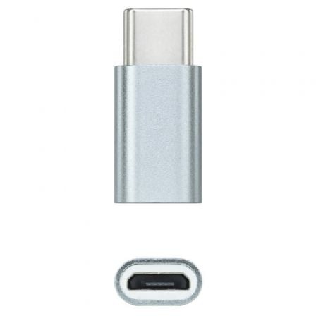 Adaptador Nanocable 10.02.0011/ USB Tipo-C Macho - MicroUSB Hembra Adaptador Nanocable 10.02.0011/ USB Tipo-C Macho - MicroUSB Hembra