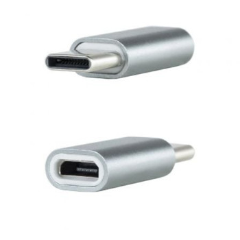 Adaptador Nanocable 10.02.0011/ USB Tipo-C Macho - MicroUSB Hembra Adaptador Nanocable 10.02.0011/ USB Tipo-C Macho - MicroUSB Hembra