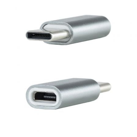 Adaptador Nanocable 10.02.0011/ USB Tipo-C Macho - MicroUSB Hembra Adaptador Nanocable 10.02.0011/ USB Tipo-C Macho - MicroUSB Hembra