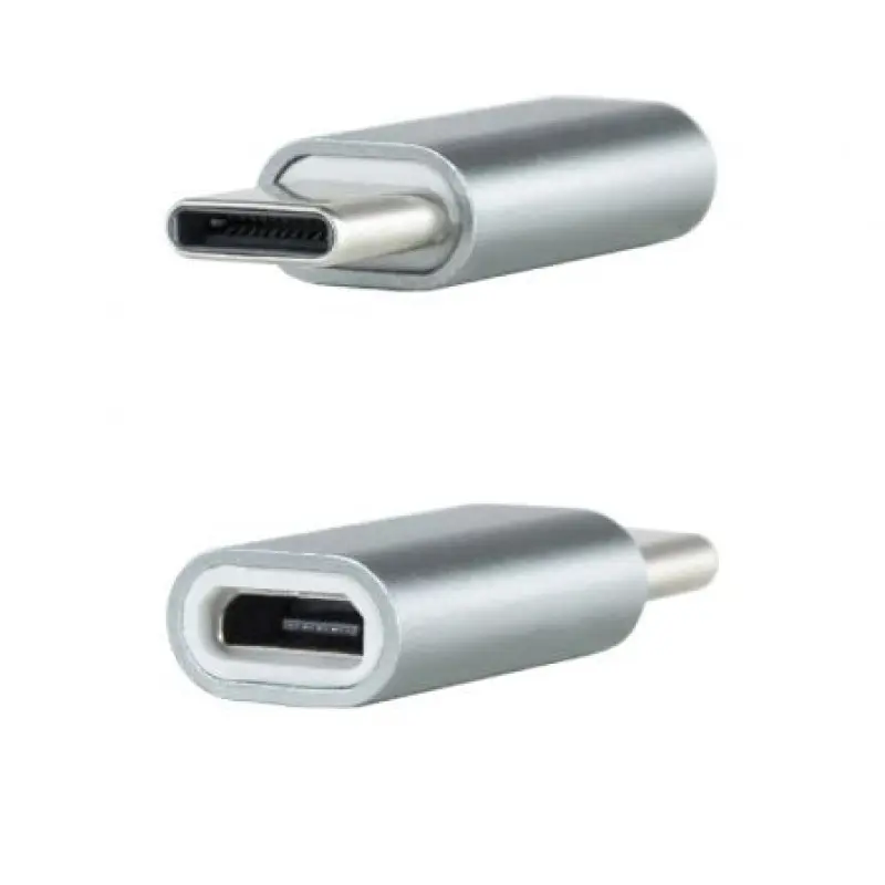 Adaptador Nanocable 10.02.0011/ USB Tipo-C Macho - MicroUSB Hembra Adaptador Nanocable 10.02.0011/ USB Tipo-C Macho - MicroUSB Hembra