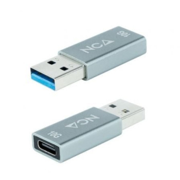 Adaptador USB 3.1 Nanocable 10.02.0013/ USB Macho - USB Tipo-C Hembra Adaptador USB 3.1 Nanocable 10.02.0013/ USB Macho - USB Tipo-C Hembra
