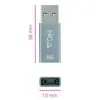 Adaptador USB 3.1 Nanocable 10.02.0013/ USB Macho - USB Tipo-C Hembra Adaptador USB 3.1 Nanocable 10.02.0013/ USB Macho - USB Tipo-C Hembra