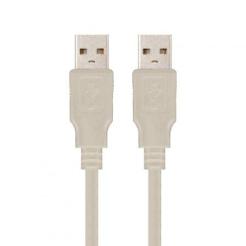 Cable USB 2.0 Nanocable 10.01.0304/ USB Macho - USB Macho/ 3m/ Beige Cable USB 2.0 Nanocable 10.01.0304/ USB Macho - USB Macho/ 3m/ Beige