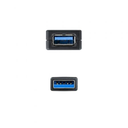 Cable Alargador USB 3.0 con Amplificador Nanocable 10.01.0311/ USB Macho - USB Hembra/ 5m/ Negro Cable Alargador USB 3.0 con Amplificador Nanocable 10.01.0311/ USB Macho - USB Hembra/ 5m/ Negro