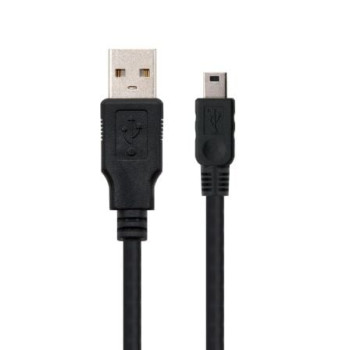 Cable USB 2.0 Nanocable 10.01.0402/ USB Macho - MiniUSB Macho/ 1.8m/ Negro Cable USB 2.0 Nanocable 10.01.0402/ USB Macho - MiniUSB Macho/ 1.8m/ Negro