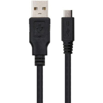 Cable USB 2.0 Nanocable 10.01.0501/ USB Macho - MicroUSB Macho/ 1.8m/ Negro Cable USB 2.0 Nanocable 10.01.0501/ USB Macho - MicroUSB Macho/ 1.8m/ Negro