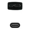 Cable USB 3.0 Tipo-C Nanocable 10.01.1201-BK/ USB Tipo-C Macho - MicroUSB Macho/ 1m/ Negro Cable USB 3.0 Tipo-C Nanocable 10.01.1201-BK/ USB Tipo-C Macho - MicroUSB Macho/ 1m/ Negro