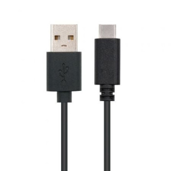 Cable USB 2.0 Tipo-C Nanocable 10.01.2100/ USB Tipo-C Macho - USB Macho/ 50cm/ Negro Cable USB 2.0 Tipo-C Nanocable 10.01.2100/ USB Tipo-C Macho - USB Macho/ 50cm/ Negro