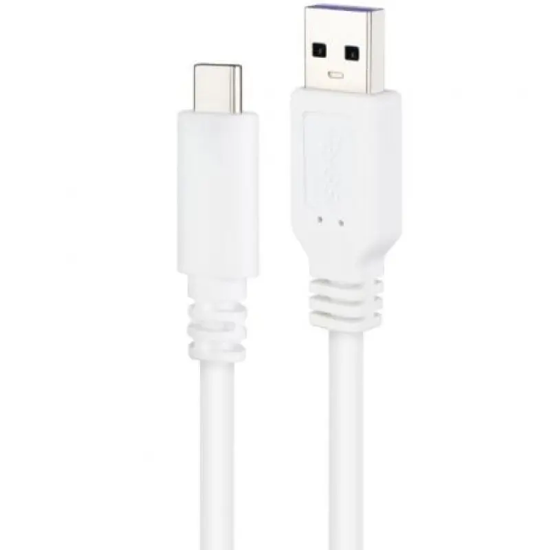 Cable USB 2.0 Nanocable 10.01.2100-W/ USB Tipo-C Macho - USB Macho/ 50cm/ Blanco Cable USB 2.0 Nanocable 10.01.2100-W/ USB Tipo-C Macho - USB Macho/ 50cm/ Blanco