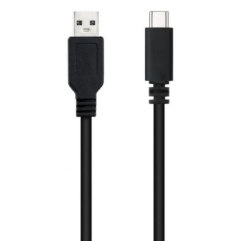 Cable USB 2.0 Nanocable 10.01.2101-L150/ USB Tipo-C Macho - USB Macho/ 1.5m/ Negro Cable USB 2.0 Nanocable 10.01.2101-L150/ USB Tipo-C Macho - USB Macho/ 1.5m/ Negro