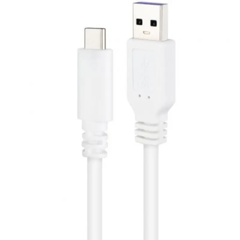 Cable USB 2.0 Nanocable 10.01.2101-W/ USB Tipo-C Macho - USB Macho/ 1m/ Blanco Cable USB 2.0 Nanocable 10.01.2101-W/ USB Tipo-C Macho - USB Macho/ 1m/ Blanco