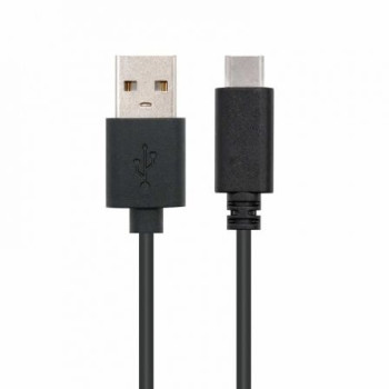Cable USB 2.0 Nanocable 10.01.2102/ USB Tipo-C Macho - USB Macho/ 2m/ Negro Cable USB 2.0 Nanocable 10.01.2102/ USB Tipo-C Macho - USB Macho/ 2m/ Negro