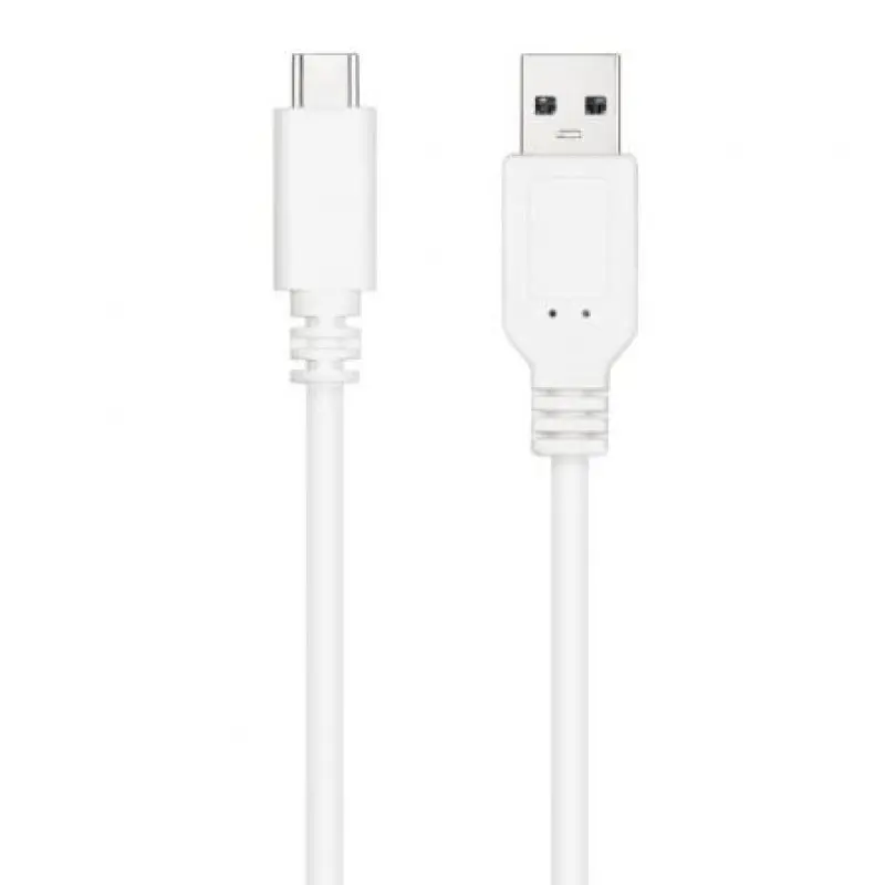 Cable USB 2.0 Nanocable 10.01.2102-W/ USB Tipo-C Macho - USB Macho/ 2m/ Blanco Cable USB 2.0 Nanocable 10.01.2102-W/ USB Tipo-C Macho - USB Macho/ 2m/ Blanco