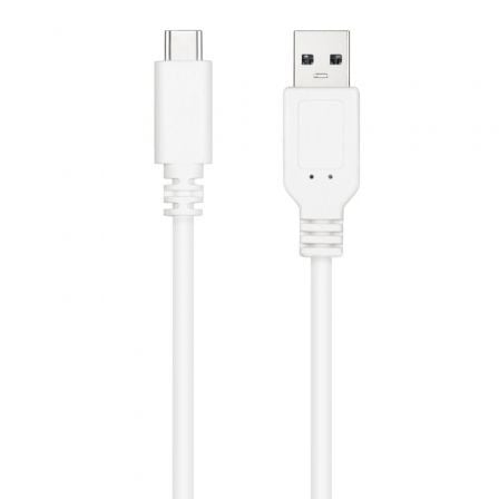 Cable USB 2.0 Nanocable 10.01.2103-W/ USB Tipo-C Macho - USB Macho/ 3m/ Blanco Cable USB 2.0 Nanocable 10.01.2103-W/ USB Tipo-C Macho - USB Macho/ 3m/ Blanco