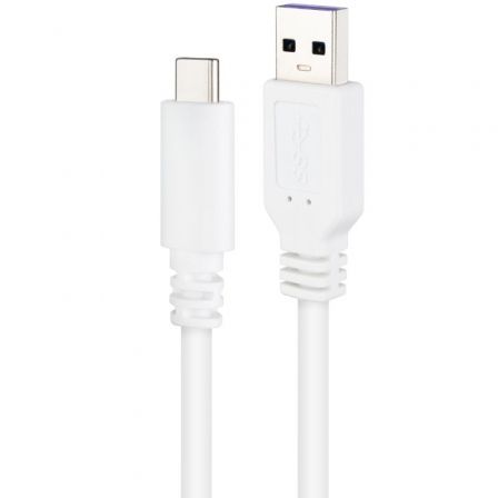 Cable USB 2.0 Nanocable 10.01.2103-W/ USB Tipo-C Macho - USB Macho/ 3m/ Blanco Cable USB 2.0 Nanocable 10.01.2103-W/ USB Tipo-C Macho - USB Macho/ 3m/ Blanco