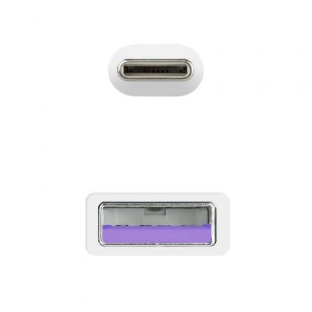 Cable USB 2.0 Nanocable 10.01.2103-W/ USB Tipo-C Macho - USB Macho/ 3m/ Blanco Cable USB 2.0 Nanocable 10.01.2103-W/ USB Tipo-C Macho - USB Macho/ 3m/ Blanco