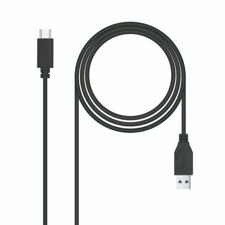 Cable USB 3.1 Tipo-C Nanocable 10.01.4000/ USB Tipo-C Macho - USB Macho/ 50cm/ Negro Cable USB 3.1 Tipo-C Nanocable 10.01.4000/ USB Tipo-C Macho - USB Macho/ 50cm/ Negro