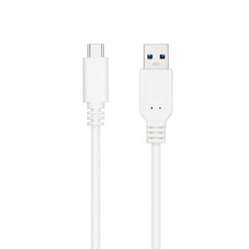 Cable USB 3.1 Tipo-C Nanocable 10.01.4001-L150-W/ USB Tipo-C Macho - USB Macho/ 1.5m/ Blanco Cable USB 3.1 Tipo-C Nanocable 10.01.4001-L150-W/ USB Tipo-C Macho - USB Macho/ 1.5m/ Blanco