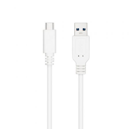 Cable USB 3.1 Tipo-C Nanocable 10.01.4001-L150-W/ USB Tipo-C Macho - USB Macho/ 1.5m/ Blanco Cable USB 3.1 Tipo-C Nanocable 10.01.4001-L150-W/ USB Tipo-C Macho - USB Macho/ 1.5m/ Blanco