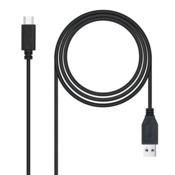 Cable USB 3.1 Tipo-C Nanocable 10.01.4002/ USB Tipo-C Macho - USB Macho/ 2m/ Negro Cable USB 3.1 Tipo-C Nanocable 10.01.4002/ USB Tipo-C Macho - USB Macho/ 2m/ Negro