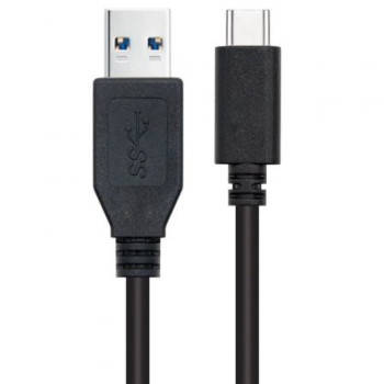 Cable USB 3.1 Tipo-C Nanocable 10.01.4002/ USB Tipo-C Macho - USB Macho/ 2m/ Negro Cable USB 3.1 Tipo-C Nanocable 10.01.4002/ USB Tipo-C Macho - USB Macho/ 2m/ Negro