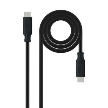 Cable USB 3.1 Tipo-C Nanocable 10.01.4102/ USB Tipo-C Macho - USB Tipo-C Macho/ 2m/ Negro Cable USB 3.1 Tipo-C Nanocable 10.01.4102/ USB Tipo-C Macho - USB Tipo-C Macho/ 2m/ Negro