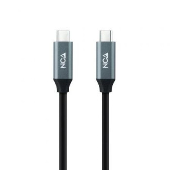 Cable USB 3.2 Tipo-C Nanocable 10.01.4303/ USB Tipo-C Macho - USB Tipo-C Macho/ 3m/ Gris y Negro Cable USB 3.2 Tipo-C Nanocable 10.01.4303/ USB Tipo-C Macho - USB Tipo-C Macho/ 3m/ Gris y Negro