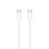 Cable USB 2.0 Tipo-C Nanocable 10.01.6001-CO/ USB Tipo-C Macho - USB Tipo-C Macho/ Hasta 60W/ 480Mbps/ 1m/ Blanco Cable USB 2.0 Tipo-C Nanocable 10.01.6001-CO/ USB Tipo-C Macho - USB Tipo-C Macho/ Hasta 60W/ 480Mbps/ 1m/ Blanco