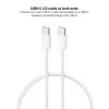 Cable USB 2.0 Tipo-C Nanocable 10.01.6001-CO/ USB Tipo-C Macho - USB Tipo-C Macho/ Hasta 60W/ 480Mbps/ 1m/ Blanco Cable USB 2.0 Tipo-C Nanocable 10.01.6001-CO/ USB Tipo-C Macho - USB Tipo-C Macho/ Hasta 60W/ 480Mbps/ 1m/ Blanco