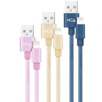 Cables USB 2.0 Lightning Nanocable 10.10.0401-CO2/ USB Macho - Lightning Macho/ 1m/ 3 Unidades/ Rosa, Dorado, Azul Pacífico Cables USB 2.0 Lightning Nanocable 10.10.0401-CO2/ USB Macho - Lightning Macho/ 1m/ 3 Unidades/ Rosa, Dorado, Azul Pacífico