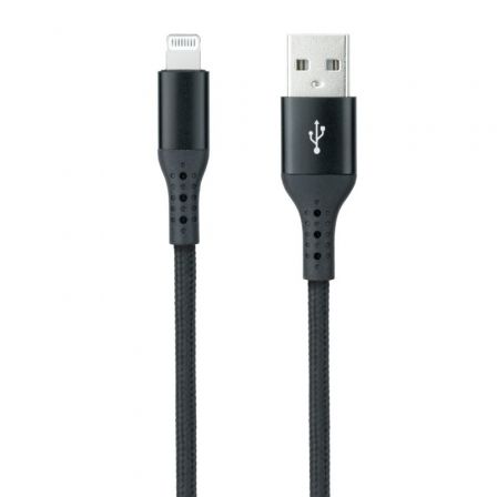 Cable USB 2.0 Lightning Nanocable 10.10.0401-COBK/ USB Macho - Lightning Macho/ 1m/ Negro Cable USB 2.0 Lightning Nanocable 10.10.0401-COBK/ USB Macho - Lightning Macho/ 1m/ Negro