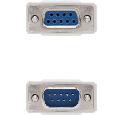 Cable Serie RS232 Nanocable 10.14.0203/ DB9 Macho - DB9 Hembra/ 3m/ Beige Cable Serie RS232 Nanocable 10.14.0203/ DB9 Macho - DB9 Hembra/ 3m/ Beige
