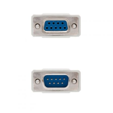 Cable Serie NULL Modem Nanocable 10.14.0502/ DB9 Macho - DB9 Hembra/ 1.8m/ Beige Cable Serie NULL Modem Nanocable 10.14.0502/ DB9 Macho - DB9 Hembra/ 1.8m/ Beige