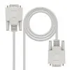 Cable Serie NULL Modem Nanocable 10.14.0502/ DB9 Macho - DB9 Hembra/ 1.8m/ Beige Cable Serie NULL Modem Nanocable 10.14.0502/ DB9 Macho - DB9 Hembra/ 1.8m/ Beige
