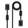 Cable SVGA Nanocable 10.15.0102/ VGA Macho - VGA Macho/ 1.8m/ Negro Cable SVGA Nanocable 10.15.0102/ VGA Macho - VGA Macho/ 1.8m/ Negro