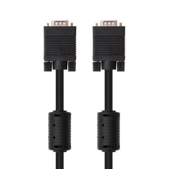 Cable SVGA Nanocable 10.15.0102/ VGA Macho - VGA Macho/ 1.8m/ Negro Cable SVGA Nanocable 10.15.0102/ VGA Macho - VGA Macho/ 1.8m/ Negro