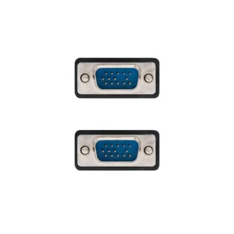 Cable SVGA Nanocable 10.15.0102/ VGA Macho - VGA Macho/ 1.8m/ Negro Cable SVGA Nanocable 10.15.0102/ VGA Macho - VGA Macho/ 1.8m/ Negro