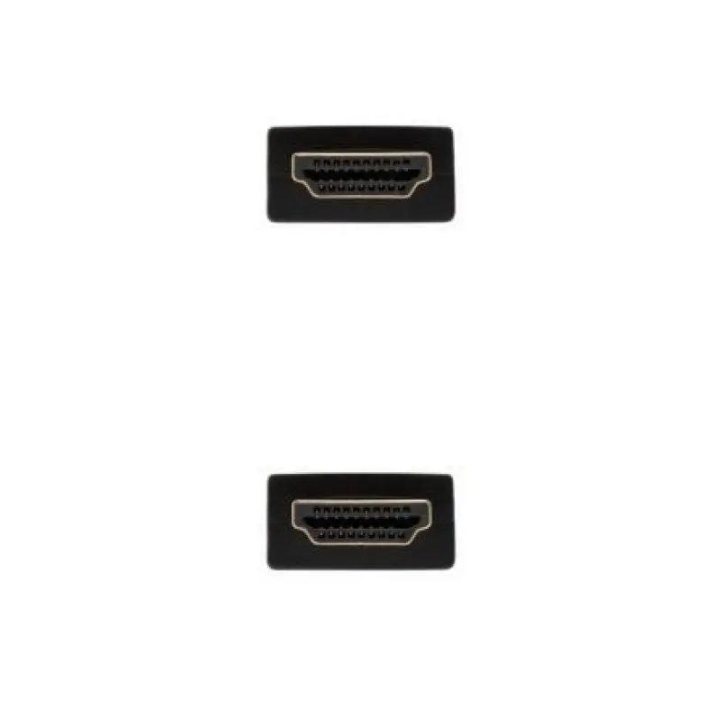 Cable HDMI 1.3b Nanocable 10.15.0301/ HDMI Macho - HDMI Macho/ 1m/ Negro Cable HDMI 1.3b Nanocable 10.15.0301/ HDMI Macho - HDMI Macho/ 1m/ Negro