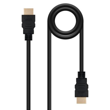 Cable HDMI 1.4 Nanocable 10.15.1703/ HDMI Macho - HDMI Macho/ 3m/ Negro Cable HDMI 1.4 Nanocable 10.15.1703/ HDMI Macho - HDMI Macho/ 3m/ Negro