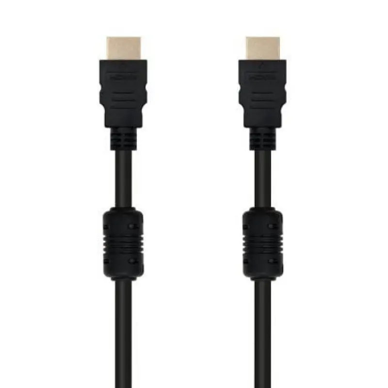 Cable HDMI 1.4 Nanocable 10.15.1802/ HDMI Macho - HDMI Macho/ 1.8m/ Negro Cable HDMI 1.4 Nanocable 10.15.1802/ HDMI Macho - HDMI Macho/ 1.8m/ Negro